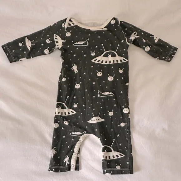 Winter Water Factory Organic Cotton Romper Size 3-6 months - Picture 3 of 3